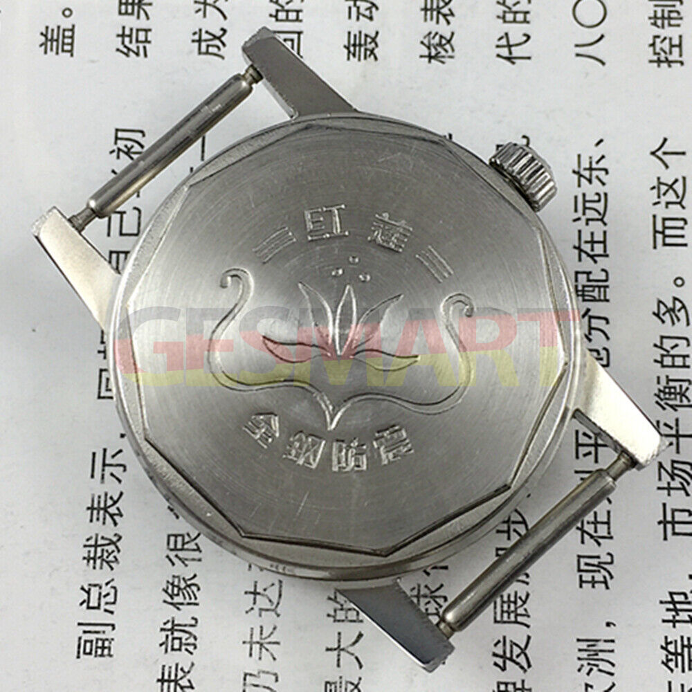 HONGLIAN 32mm manual mechanical watch with 17 jewels, Roman numeral dial for classic style.