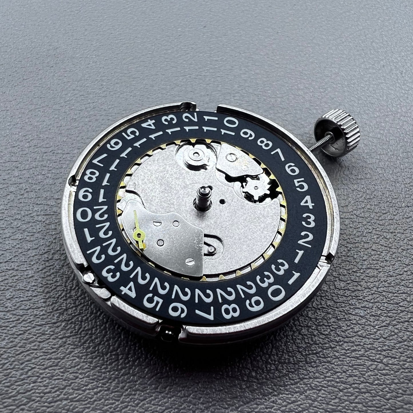 Seagull ST2555 Automatic Watch Movement Second 9H Perlage Finish Black Big Date