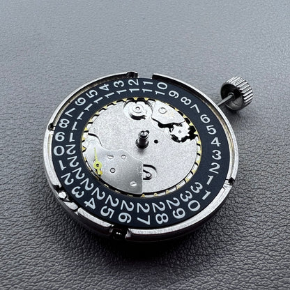 Seagull ST2555 Automatic Watch Movement Second 9H Perlage Finish Black Big Date