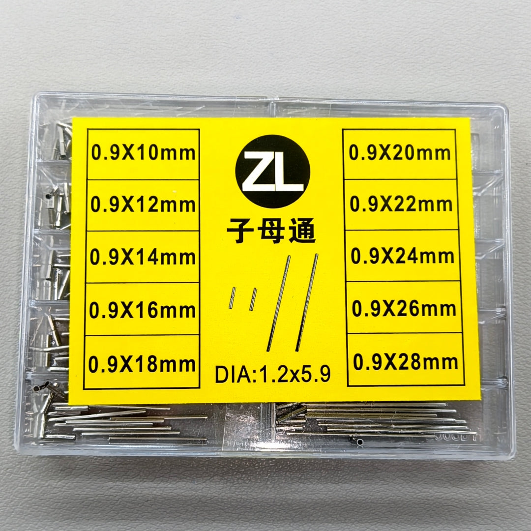 Replacement S/S Pins with Tubes for Watch Bracelet Strap Adjust Pin Bar