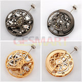 China Made HZ1A10D Silver/Golden/Black Hollow Automatic Mechanical Movement