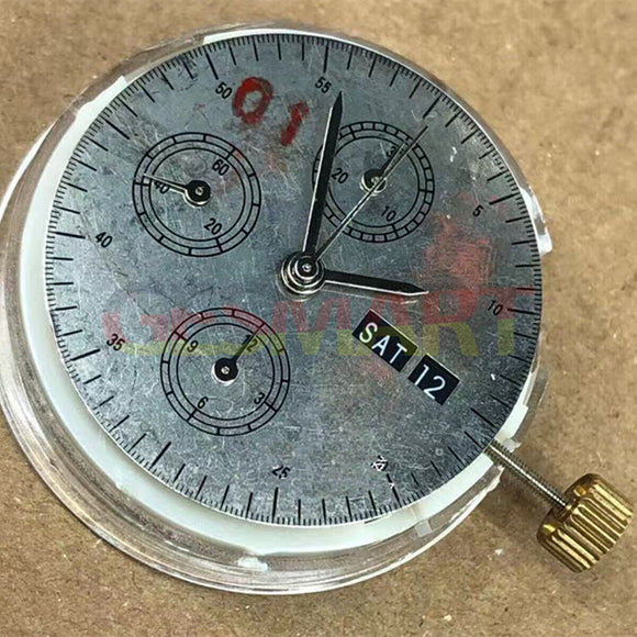 China Made Dandong 7750 Automatic Mechanical Movement Single Calendar At 3