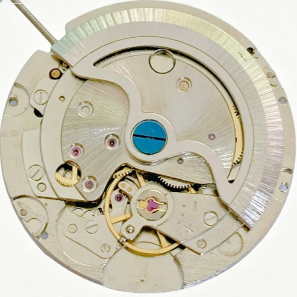 30.4mm Silver China Made 2813 8205 Auto Mechanical Movement White Big Date