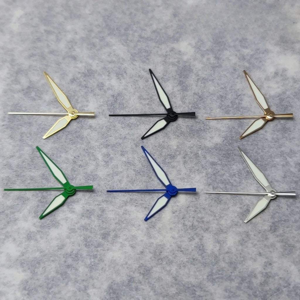 Multicolor Watch Hands For NH34 NH35 4R35 NH36 4R36 Movement  C3 Green luminous