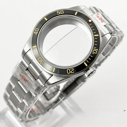 39MM Domed Sapphire Crystal BB58 Watch Case for NH34/35 NH36 NH38 NH70 ETA 2824