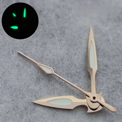 NH35 Watch Hands Green Luminous Watch Pointers For NH35 NH36 4R 7S Movement