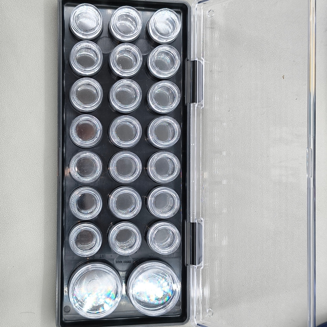 Swiss Bergeon 6088-D Storage Box Plastic With 21 Insert Boxes
