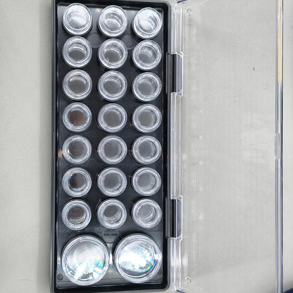 Swiss Bergeon 6088-D Storage Box Plastic With 21 Insert Boxes