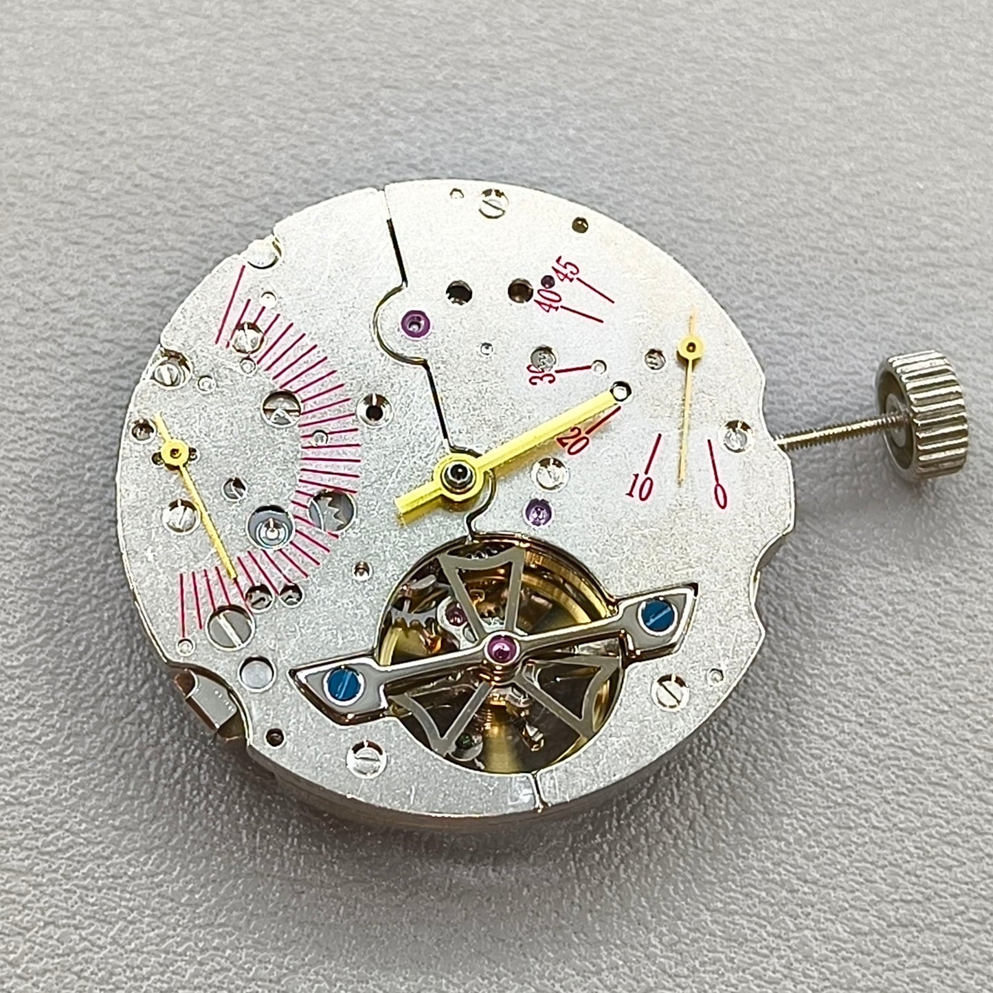 China Seagull Silver ST2505 ST5 Mechanical Movement Kinetic Energy