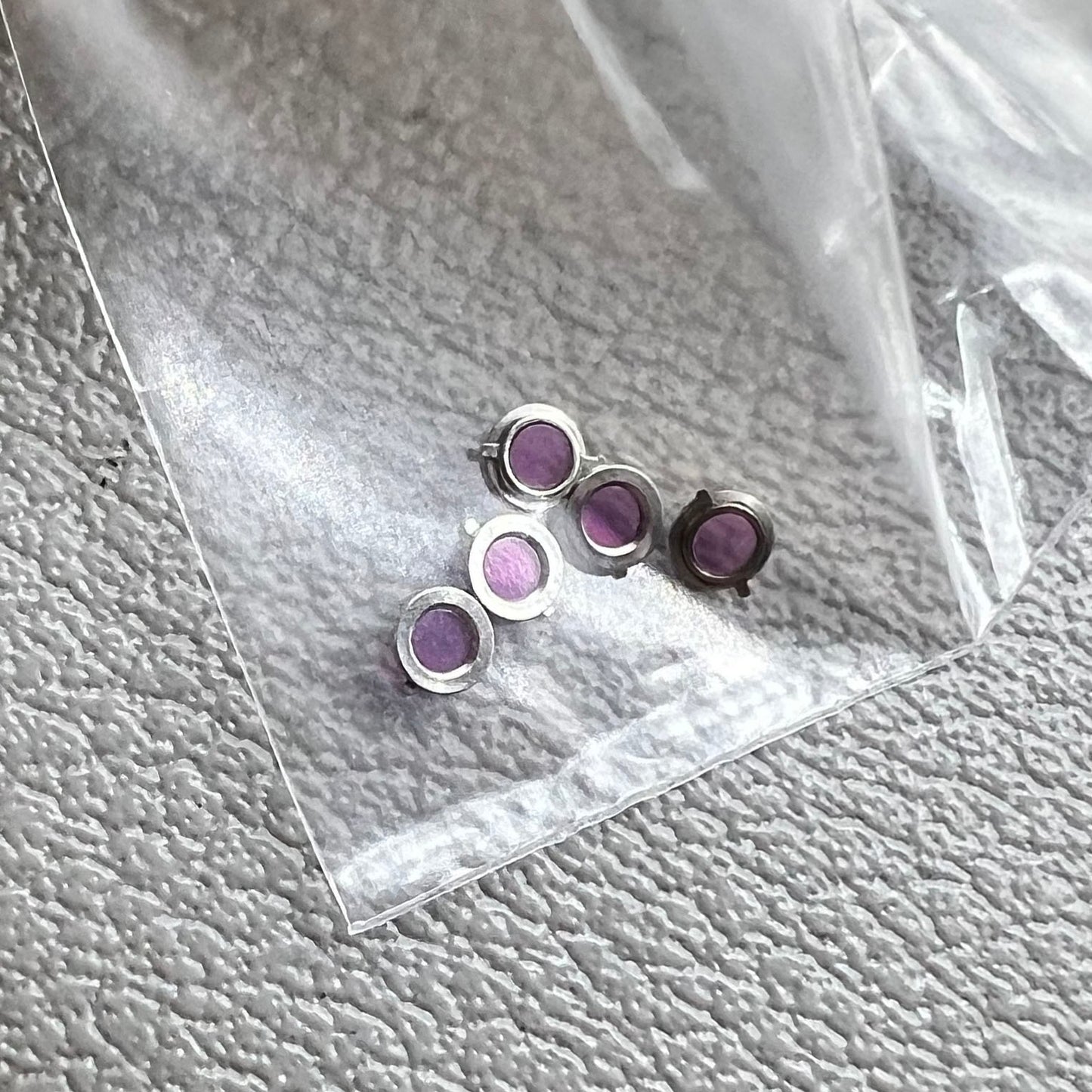 5 PIECES Plate Cap Jewel Generic Fit for 8200 Movement #1019-3025