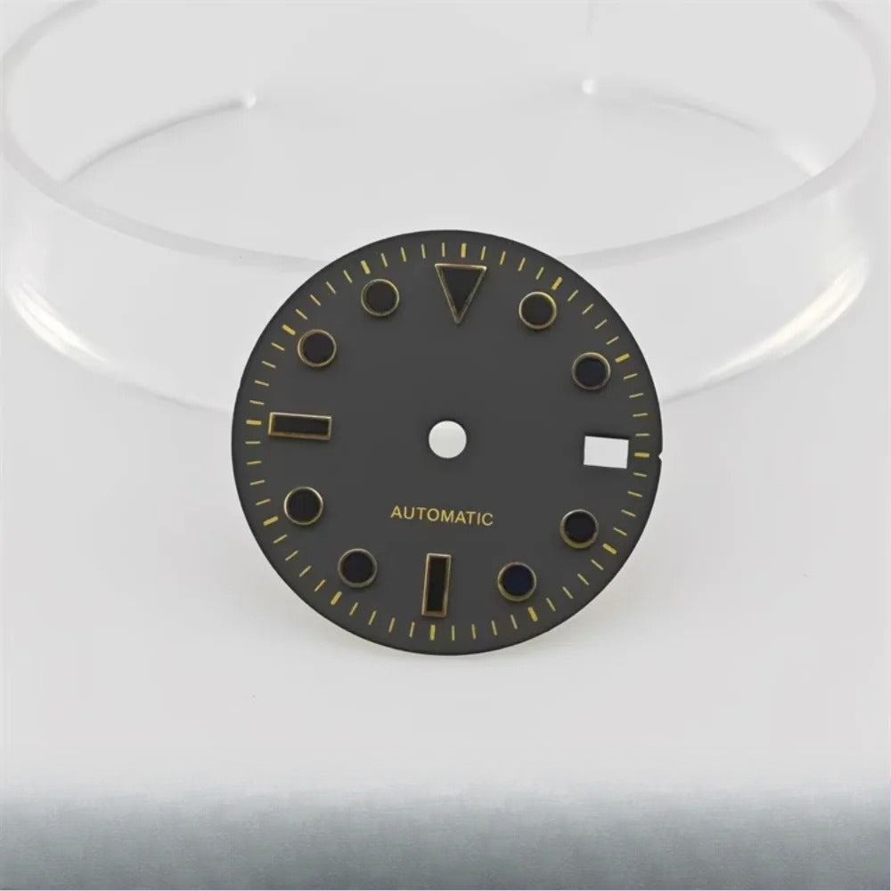 28.5mm Watch Dial Multicolor Nail SUB No Luminous for NH34/NH35 Movement