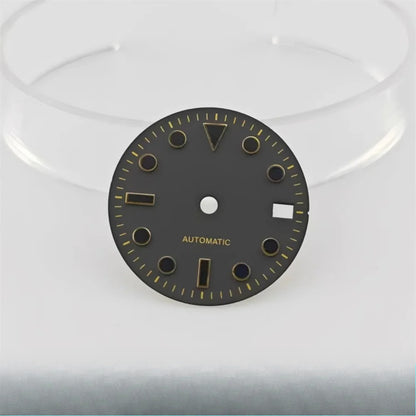 28.5mm Watch Dial Multicolor Nail SUB No Luminous for NH34/NH35 Movement