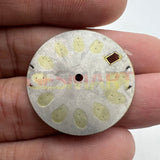 Green Luminous Blue Golden Nail Trim Watch Dial for NH35 Movement