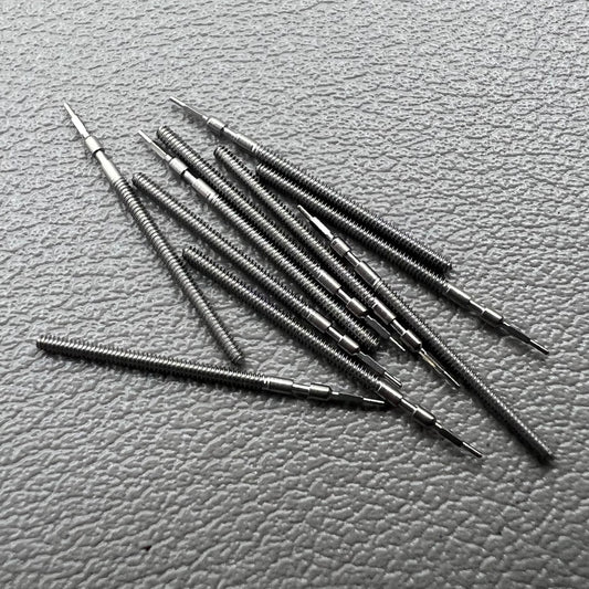 1. Generic watch winding stems set for Miyota 6M12 movement, compatible accessories.  