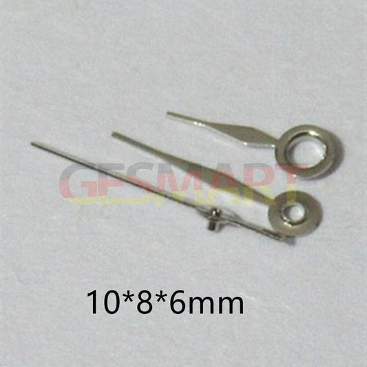 Aiguilles de montre en argent 10 mm en forme de diamant pour Miyota 2035 2115 2105 2305 2315