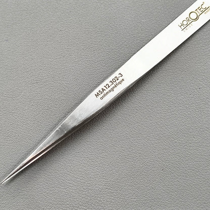 MSA12.302-3 Swiss Horotec Antimagnetic Fine Tweezers for Hairsprings