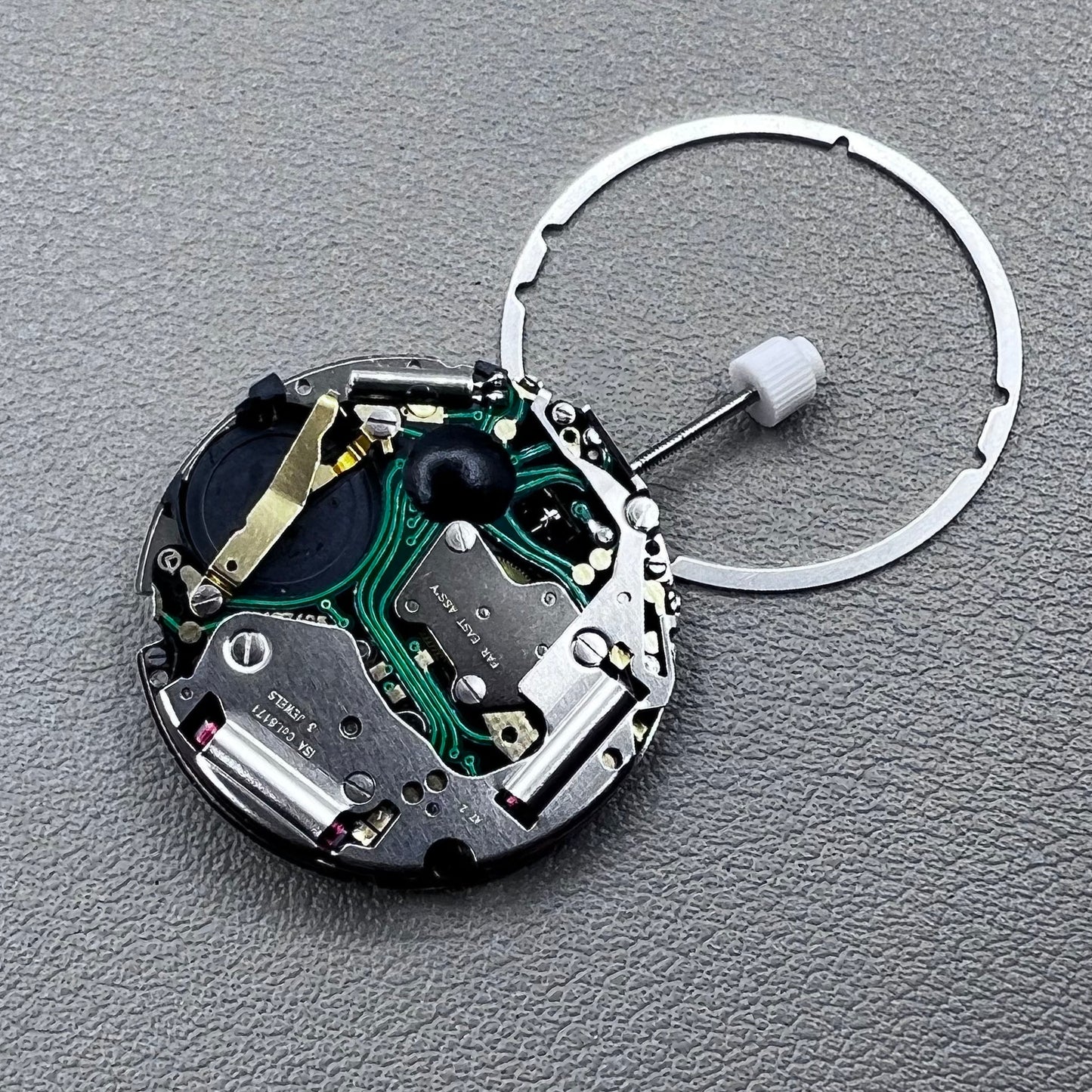 ISA 8161 Quartz Movement Date@6 White Disk 6 Hands ISA 8171 Replacement