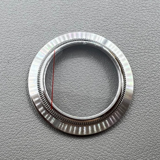 35.5mm Silver Stainless Steel Watch Back Cover Bottom Cover for Sub/Yacht/Vintage Case