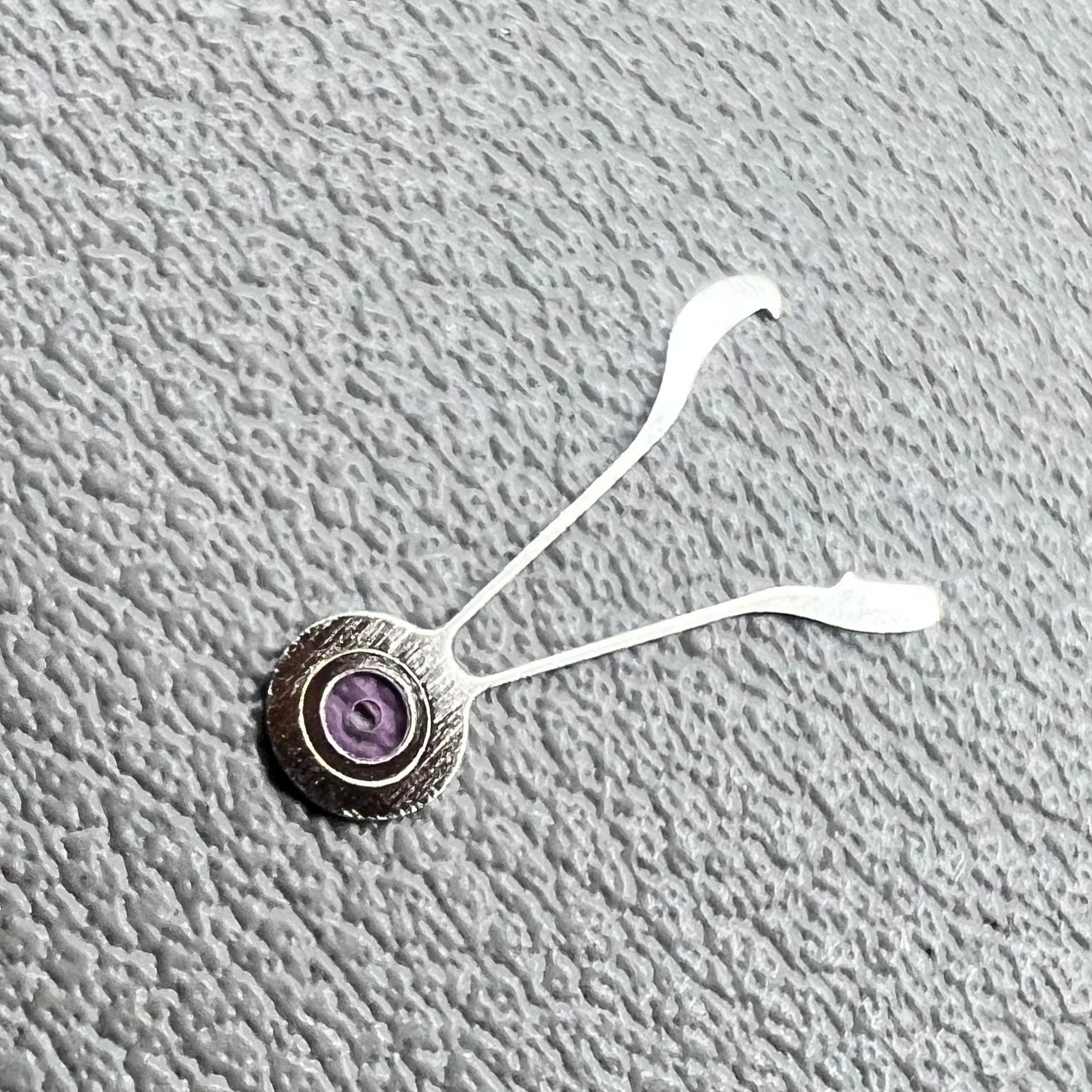 Automatic fork for Hangzhou 7500 watch movement, precise fit and durable component.