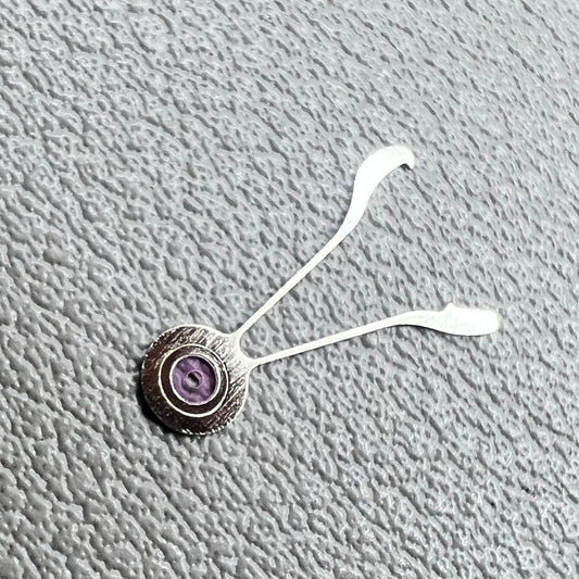 Automatic fork for Hangzhou 7500 watch movement, precise fit and durable component.