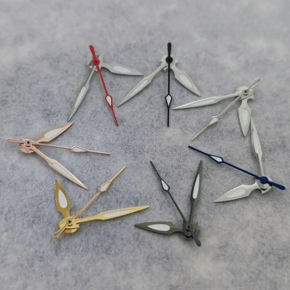 Green Luminous NH35 Watch Hands Pointers For NH34 NH35 NH36 4R 7S Movement