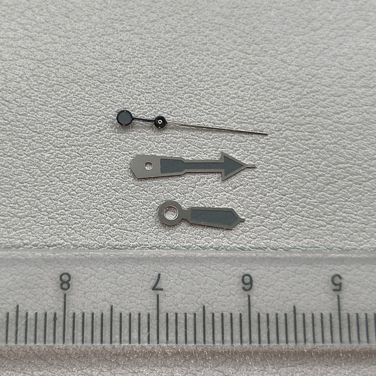 2 Sets Black Trim Green Lume Hands Sets for NH35 NH36 7S26 Movement