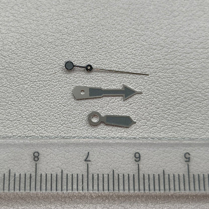 2 Sets Black Trim Green Lume Hands Sets for NH35 NH36 7S26 Movement