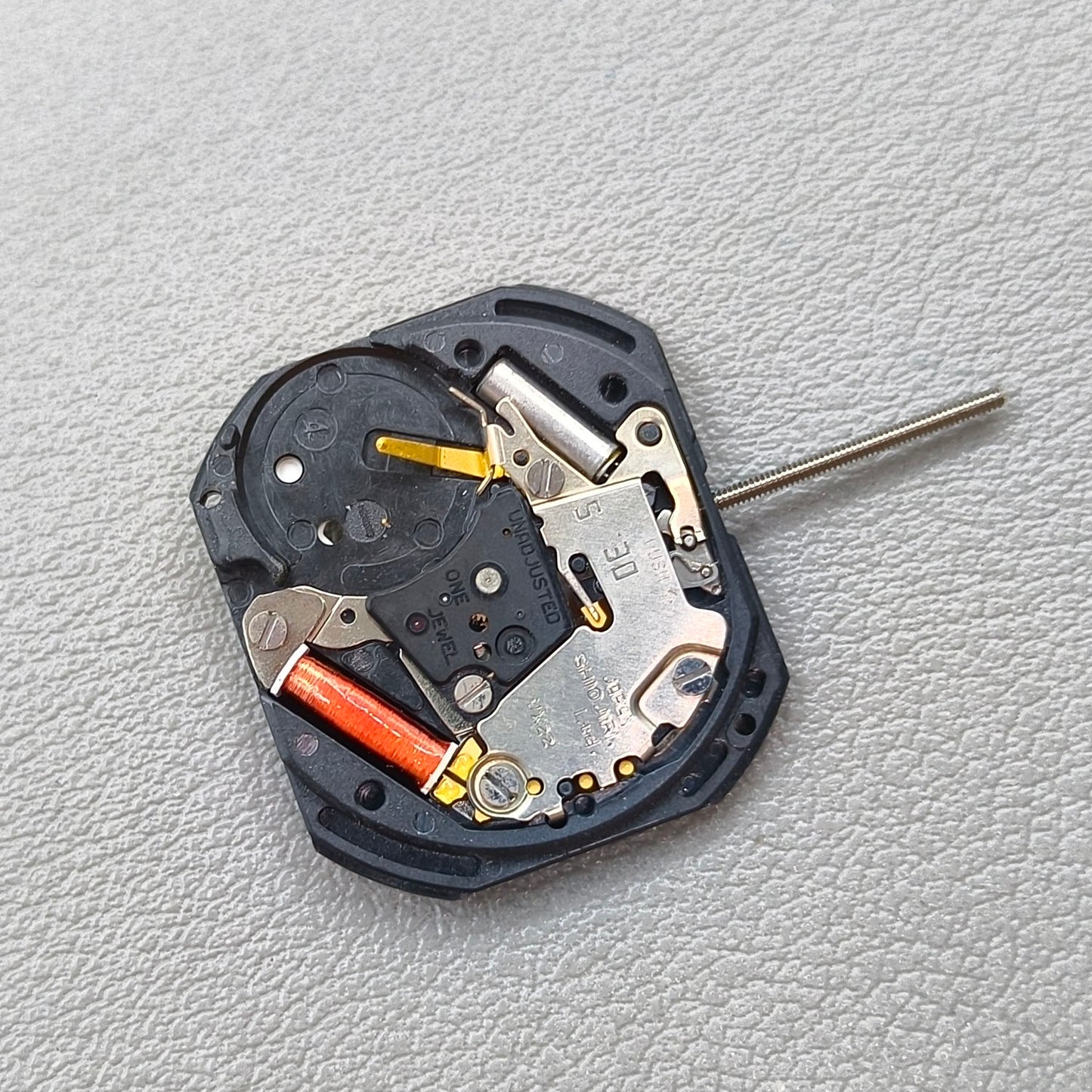 Japan VX22 White Disk Quartz Watch Movement Date@6