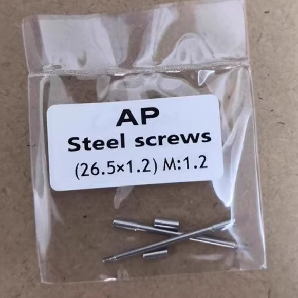 26.5x1.2 AP Watch Spring Bar+Steel Screws for Audemars Piguet Watch Repair Part