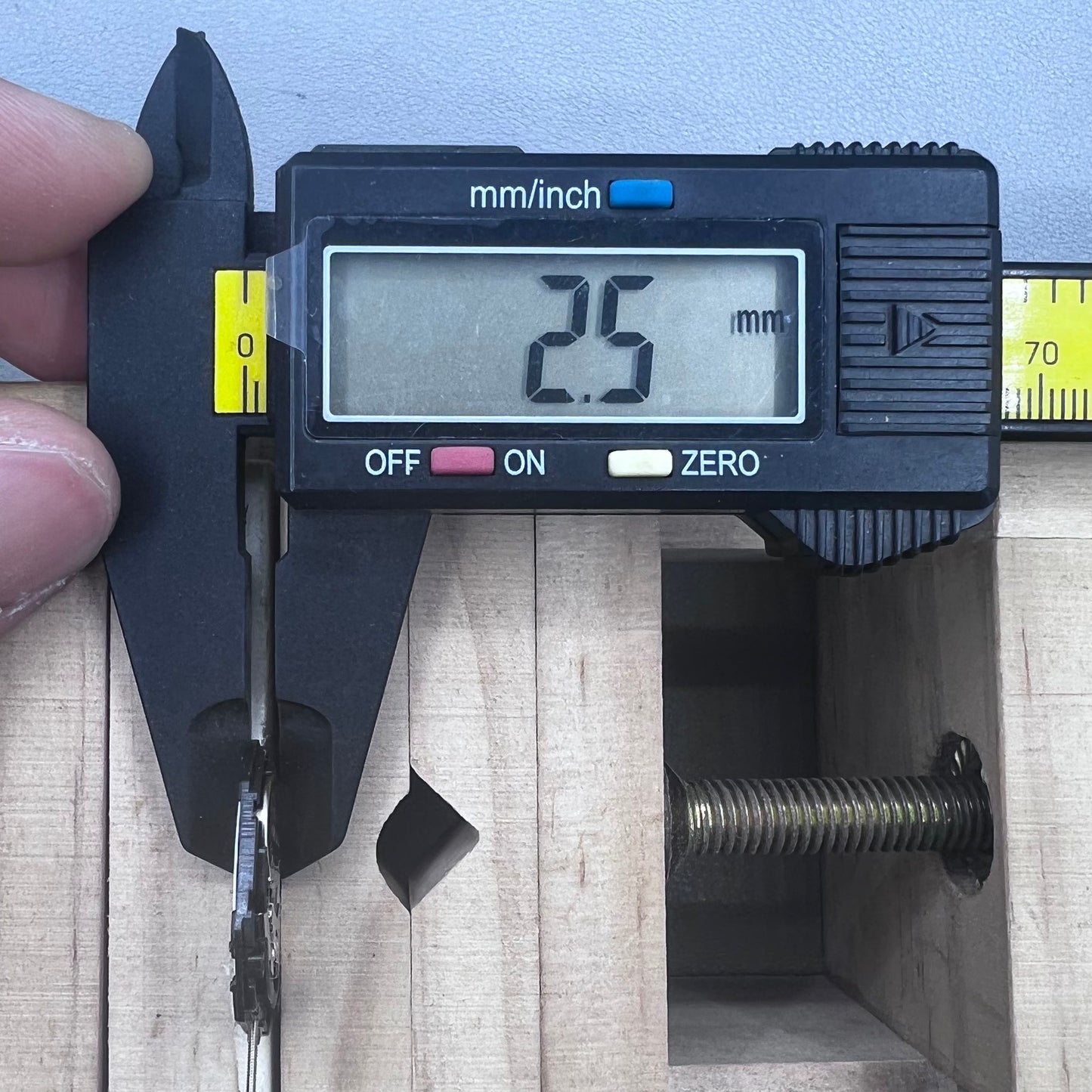 Japan Hattori Epson VX42E quartz watch movement with date display at 6 o'clock, precision timing.