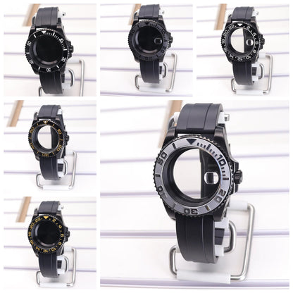 40mm SUB Diving Watch Case Strap For NH35 NH36 NH34 8215 Eta 2824 28.5mm Dial