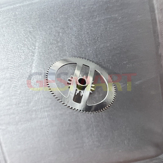 Cannon pinion with driving wheel for ETA2824/2836 movement, precise watch accessory.