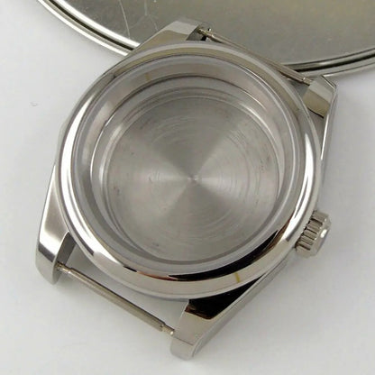 Personalized 39mm Sapphire Glass Watch Case Fit NH35/36 ETA2836 2824 Miyota 8215