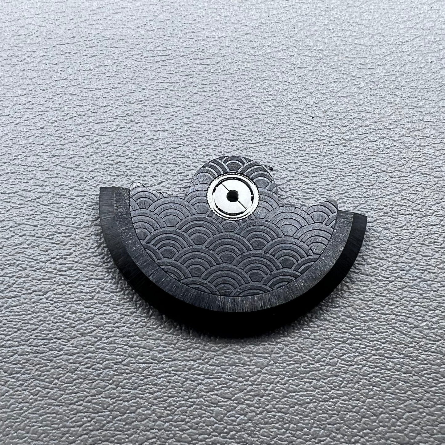 Black Waved Rotor Oscillating Weight for Movement NH34 NH35 NH36 NH38