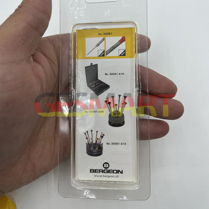 Bergeon 30081-060 ergonomic �0.60 mm screwdriver for precise watch repair tasks