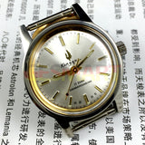 33mm Dandong Made Manual Mechanical Watch 17 Jews Silver Dial Golden Nail 3 Hand