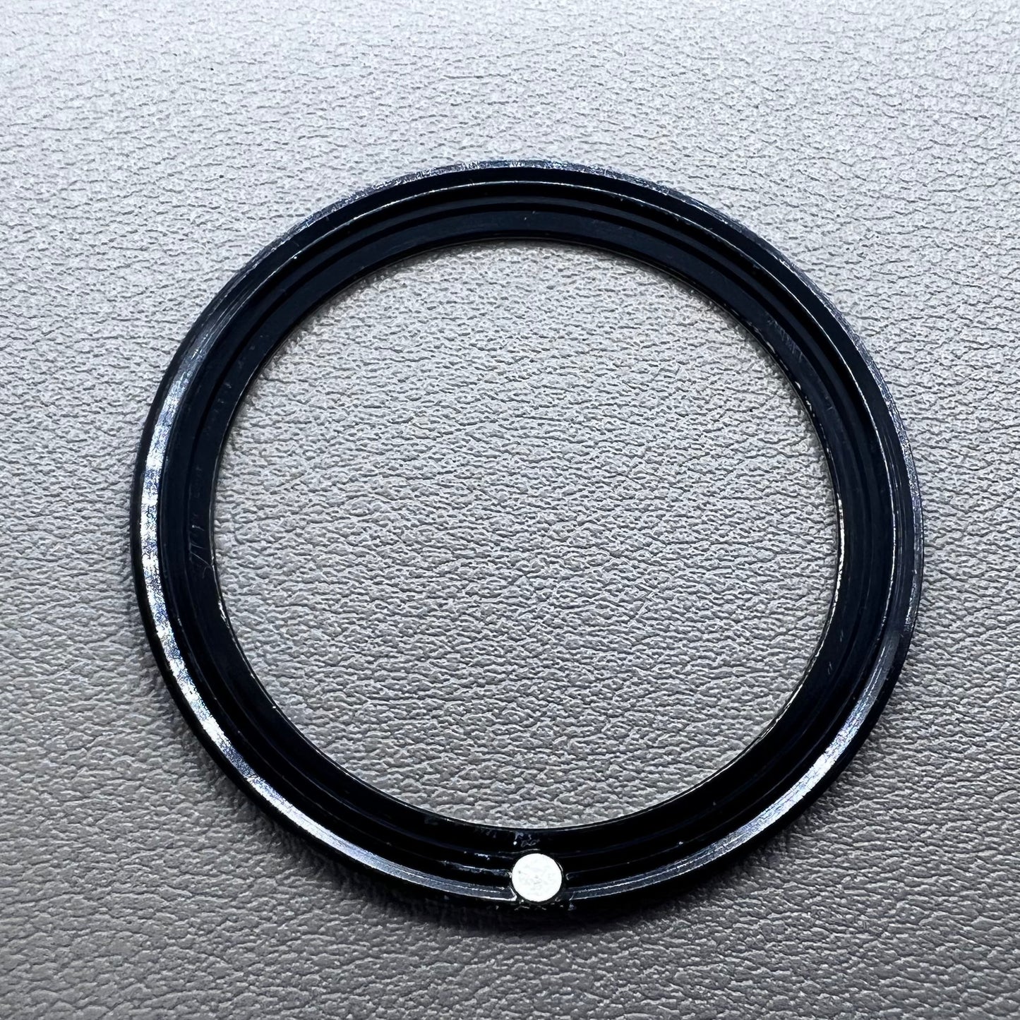 41mm Black Aluminium Alloy Watch Bezel Insert for Omega Seamaster 600