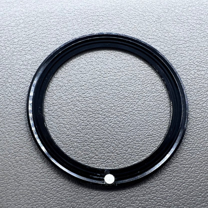 41mm Black Aluminium Alloy Watch Bezel Insert for Omega Seamaster 600