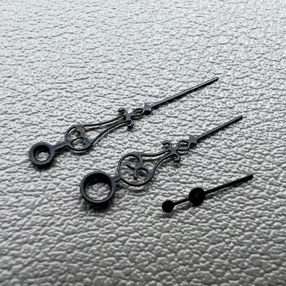 Black Floral Watch Hands for Seagull ST3600/ST3621/ETA6497/ETA6498 Movement