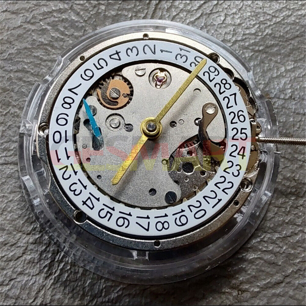 Asian Automatic mechanical watch with small second at 9 o?clock, rotor-free oscillating weight design