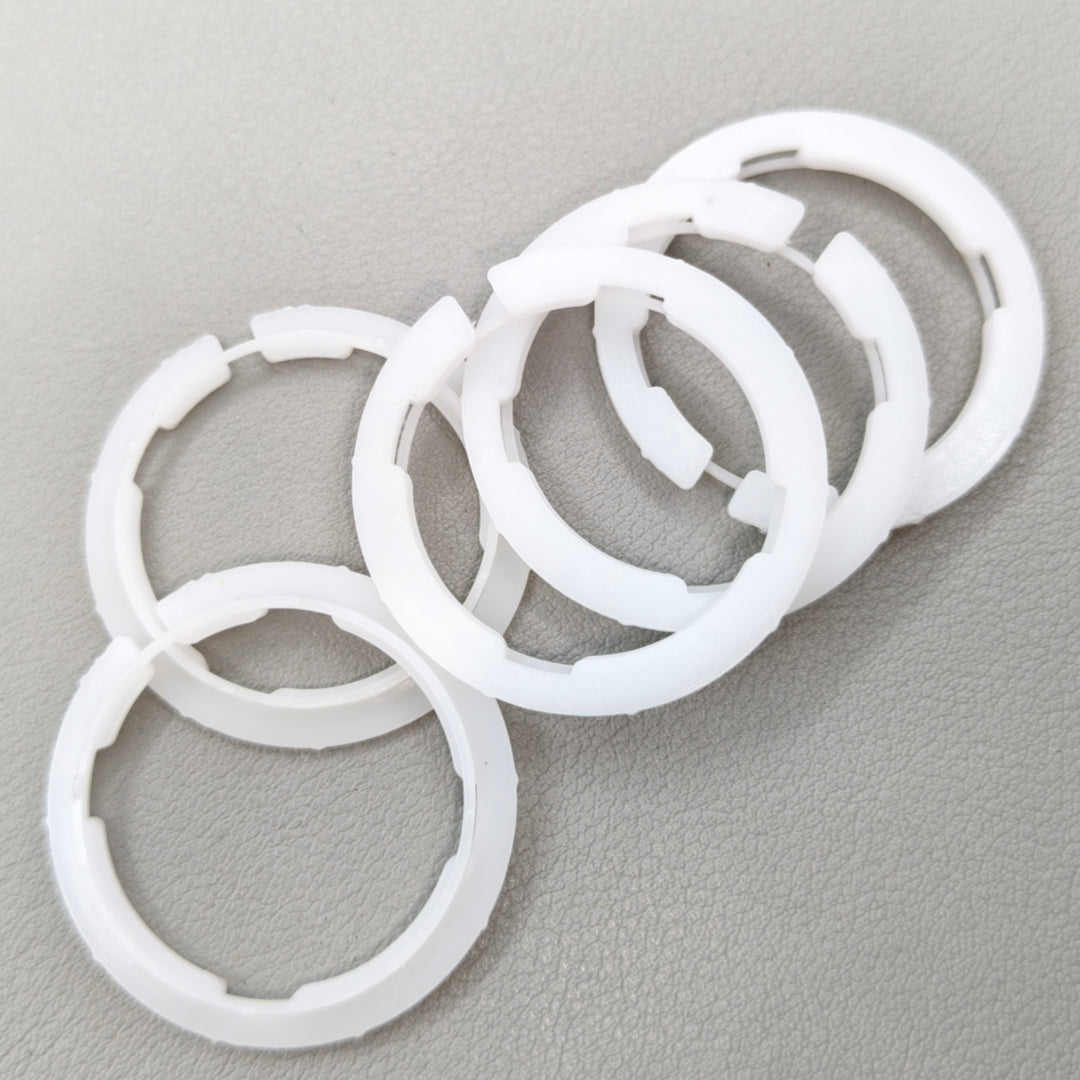 5PCS 3.6mm Watch Case Movement Cushion Mount Spacer Ring for ETA 2824/2836/2846