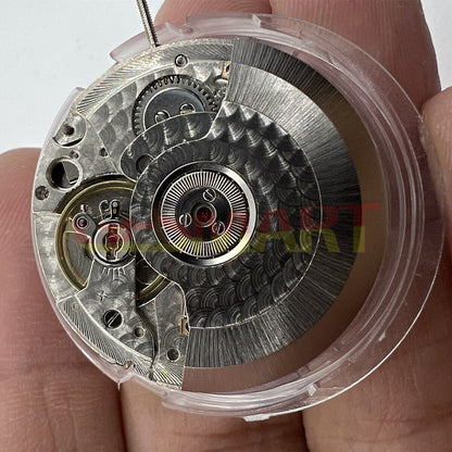 Black Seagull ST2555 Automatikuhrwerk Sekunde 9H Perlage Finish Big Date 