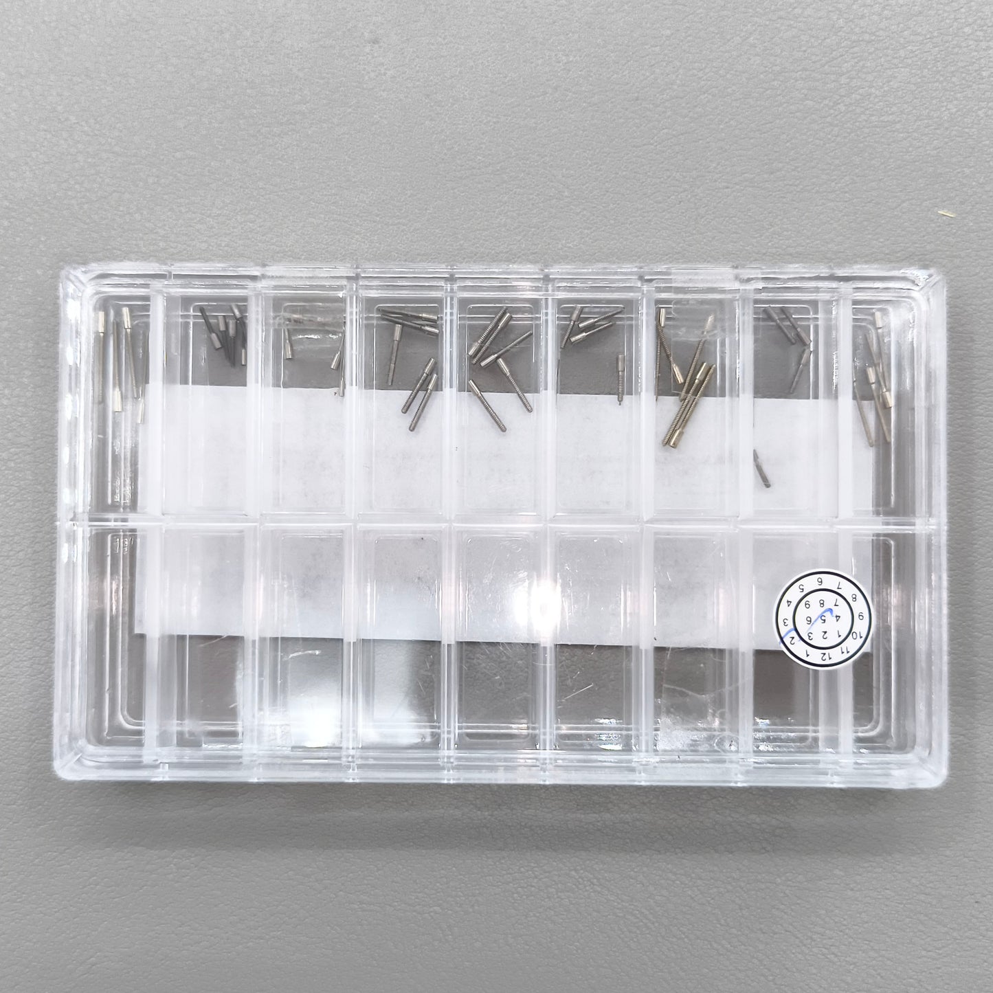 Assortment 45 PIECES 9 Sizes Watch Stem Extender for Swiss ETA Movements