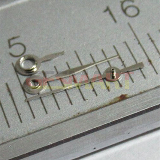 7mm silver watch hands set compatible with Miyota 2035 and 2115 movements