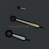 Black Trim Green Luminous Watch Hands for ST3600/ST3620/ETA6497/ETA6498 Movement