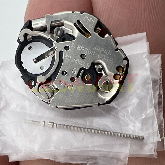 Hattori Epson Y121 quartz watch movement for precise timekeeping in watch accessories.