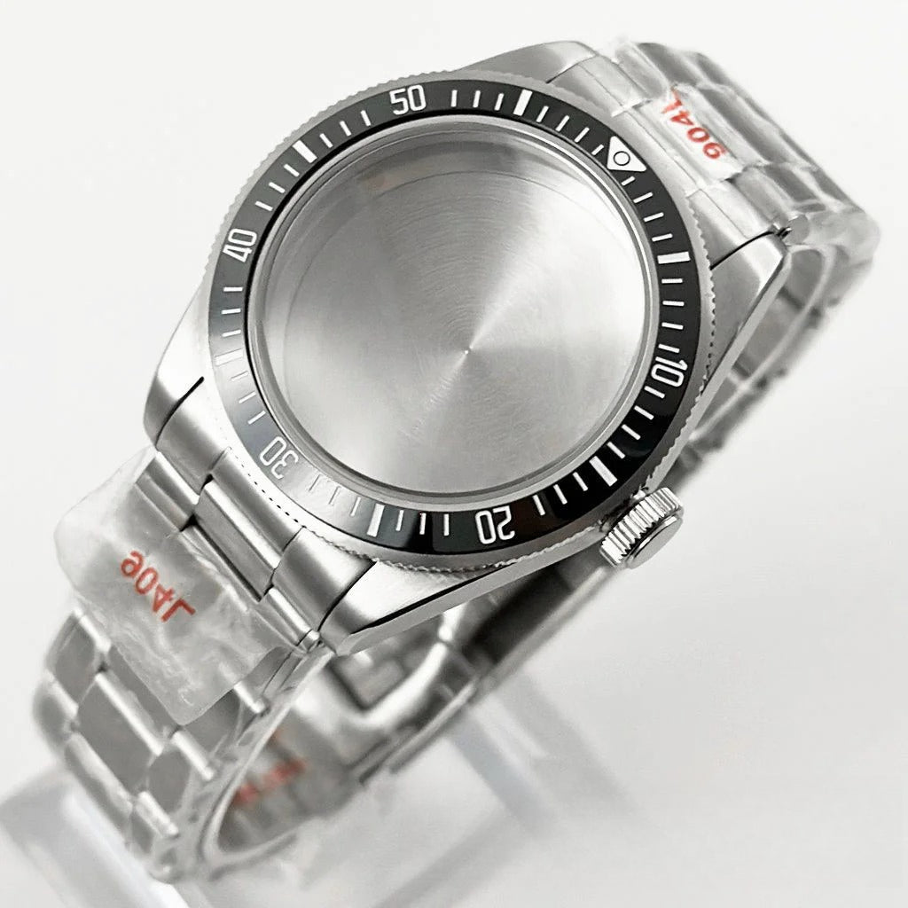 39MM Domed Sapphire Crystal BB58 Watch Case for NH34/35 NH36 NH38 NH70 ETA 2824