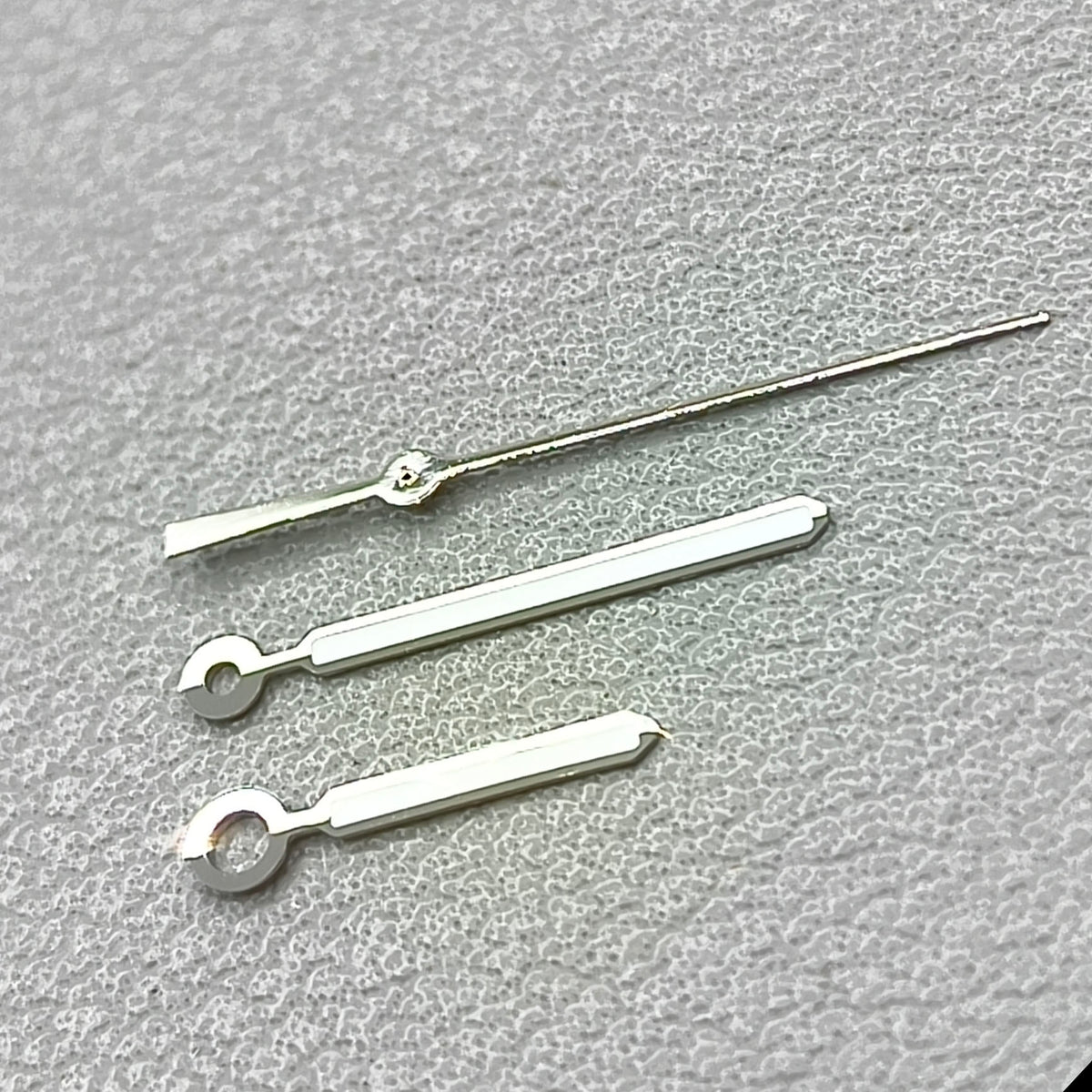 2 Sets Silver Trim Green Luminous Watch Hands for NH35 NH36 7S26 4R35 4R36
