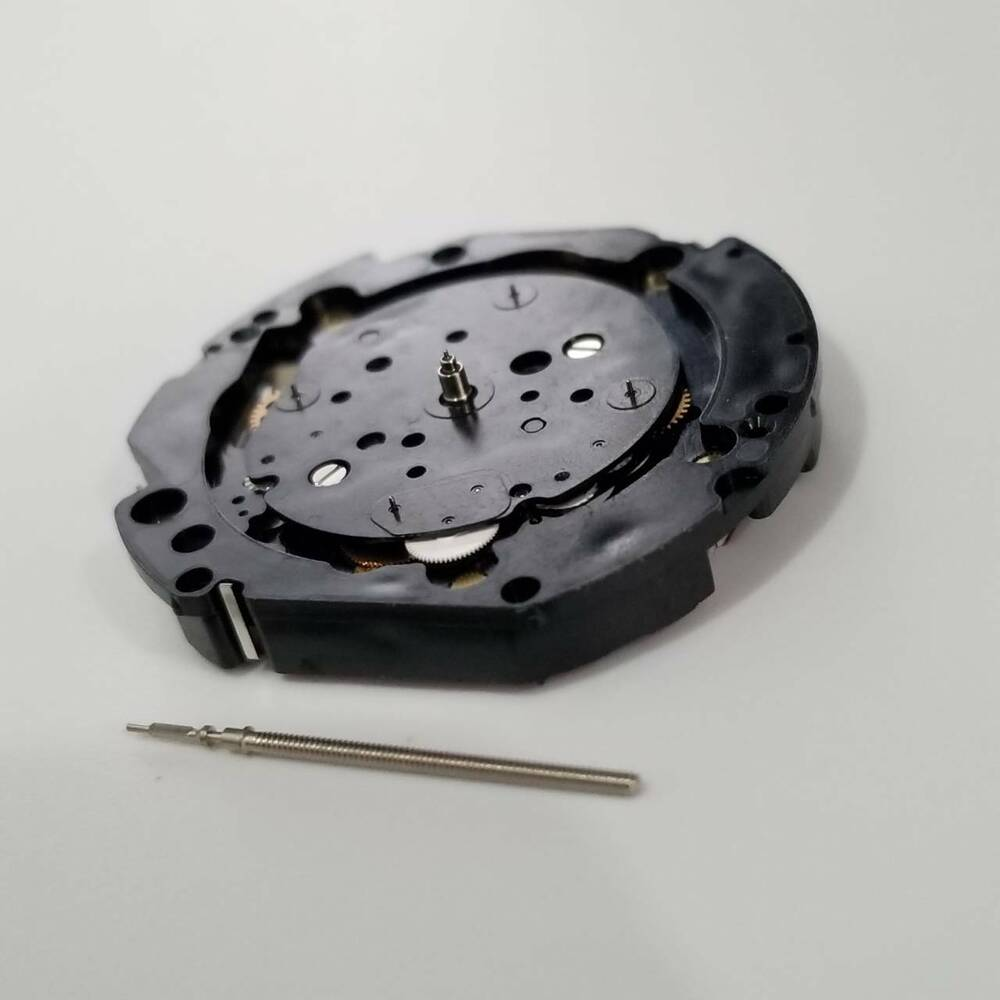 VD56 quartz watch movement repair part, compatible with V656 models for precise timekeeping.