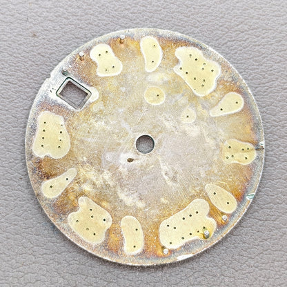 watch dial with S logo